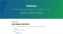 Desktop Screenshot of hateoas-php.org