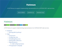 Tablet Screenshot of hateoas-php.org